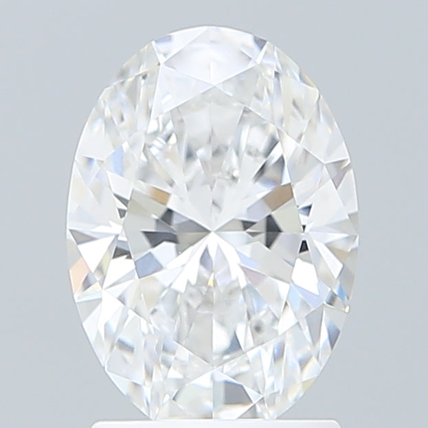 1.87 Carat Oval Shaped, Ideal Cut, D Color, VVS1 Clarity, IGI Certified Lab Grown Diamond