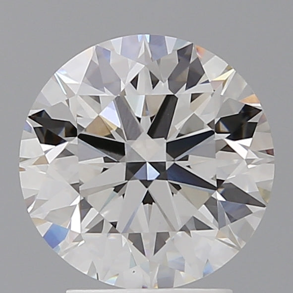 3.04 Carat Round Shaped, Excellent Cut, F Color, VS1 Clarity, IGI Certified Lab Grown Diamond