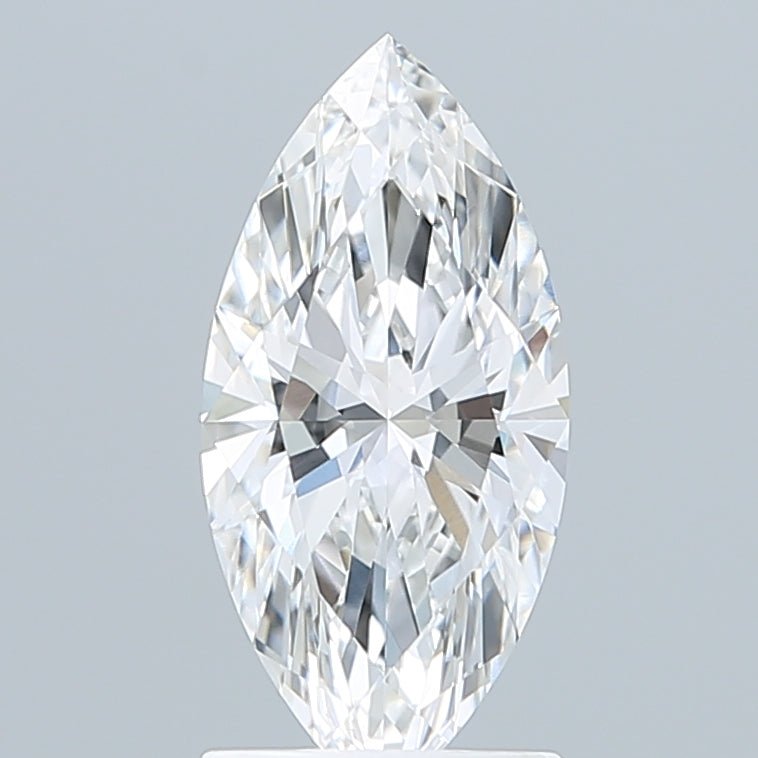 1.60 Carat Marquise Shaped, Ideal Cut, D Color, VVS2 Clarity, IGI Certified Lab Grown Diamond