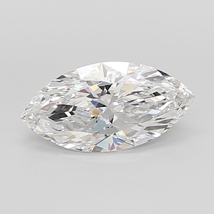 4.09 Carat Marquise Shaped, Ideal Cut, E Color, VVS2 Clarity, IGI Certified Lab Grown Diamond