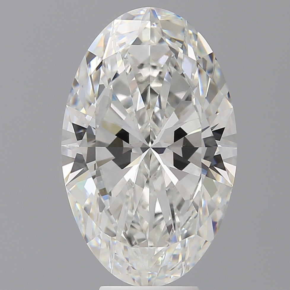 7.04 Carat Oval Shaped, Ideal Cut, F Color, VVS2 Clarity, IGI Certified Lab Grown Diamond
