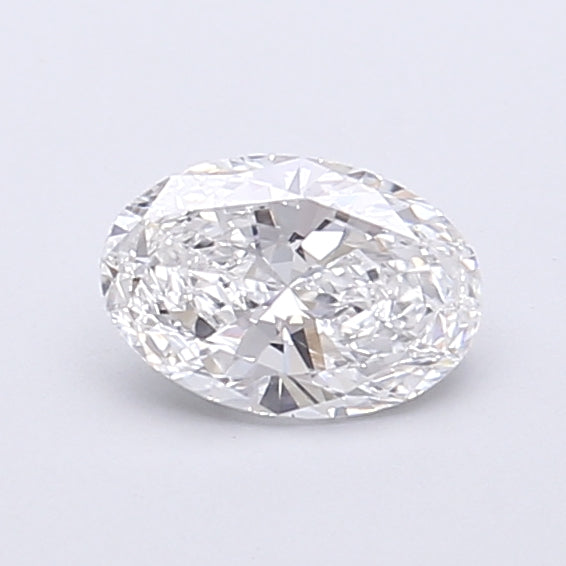 0.51 Carat Oval Shaped, Very Good Cut, D Color, VVS2 Clarity, IGI Certified Lab Grown Diamond