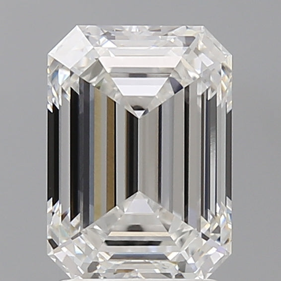 2.60 Carat Emerald Shaped, Ideal Cut, E Color, VVS1 Clarity, IGI Certified Lab Grown Diamond