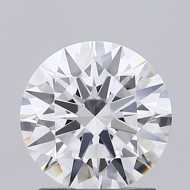 1.58 Carat Round Shaped, Ideal Cut, F Color, VVS2 Clarity, IGI Certified Lab Grown Diamond