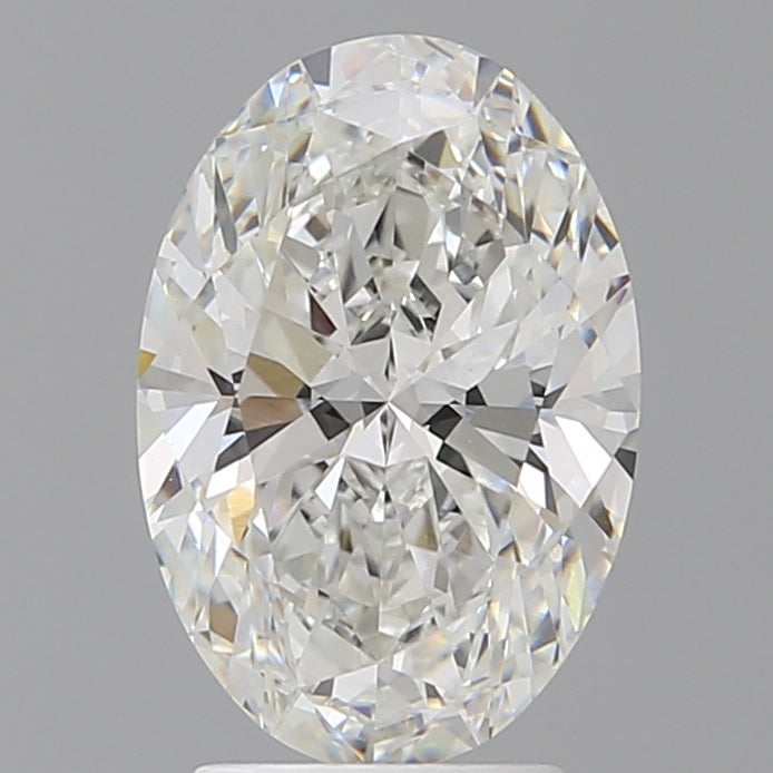3.08 Carat Oval Shaped, Ideal Cut, F Color, VVS2 Clarity, IGI Certified Lab Grown Diamond