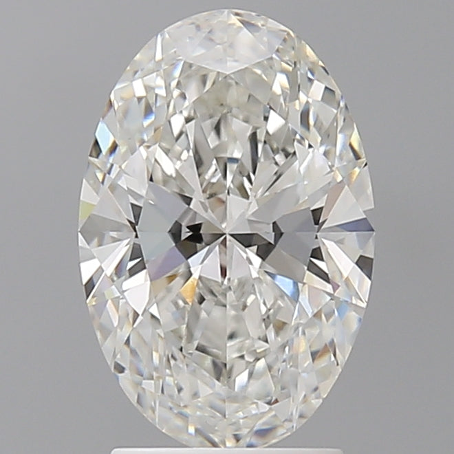 2.52 Carat Oval Shaped, Ideal Cut, F Color, VS1 Clarity, IGI Certified Lab Grown Diamond