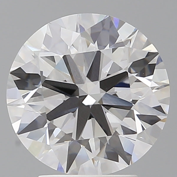 3.55 Carat Round Shaped, Excellent Cut, F Color, VVS2 Clarity, IGI Certified Lab Grown Diamond