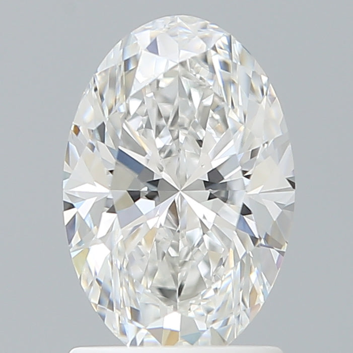 1.67 Carat Oval Shaped, Excellent Cut, D Color, VVS2 Clarity, IGI Certified Lab Grown Diamond