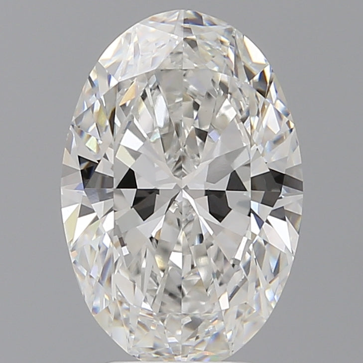 3.60 Carat Oval Shaped, Ideal Cut, E Color, VVS2 Clarity, IGI Certified Lab Grown Diamond