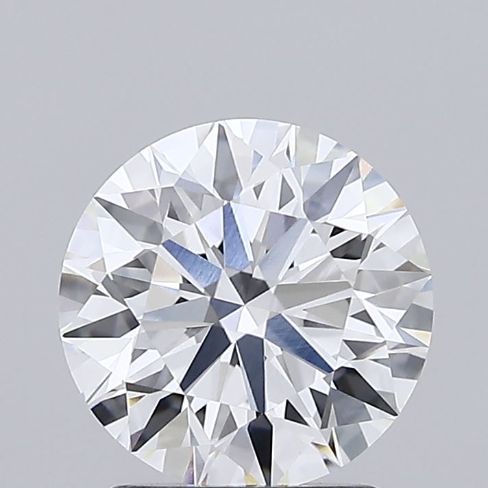 2.06 Carat Round Shaped, Ideal Cut, E Color, VVS2 Clarity, IGI Certified Lab Grown Diamond