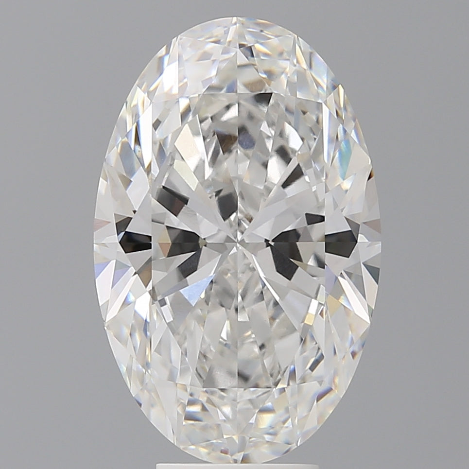 7.10 Carat Oval Shaped, Ideal Cut, E Color, VVS2 Clarity, IGI Certified Lab Grown Diamond