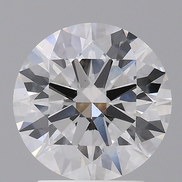 2.51 Carat Round Shaped, Ideal Cut, E Color, VS2 Clarity, IGI Certified Lab Grown Diamond