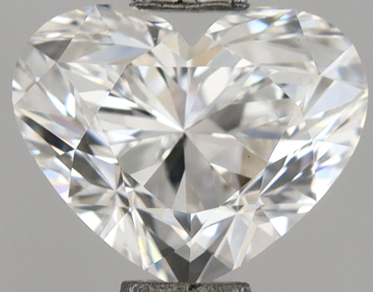 1.11 Carat Heart Shaped, Excellent Cut, D Color, VS1 Clarity, IGI Certified Lab Grown Diamond