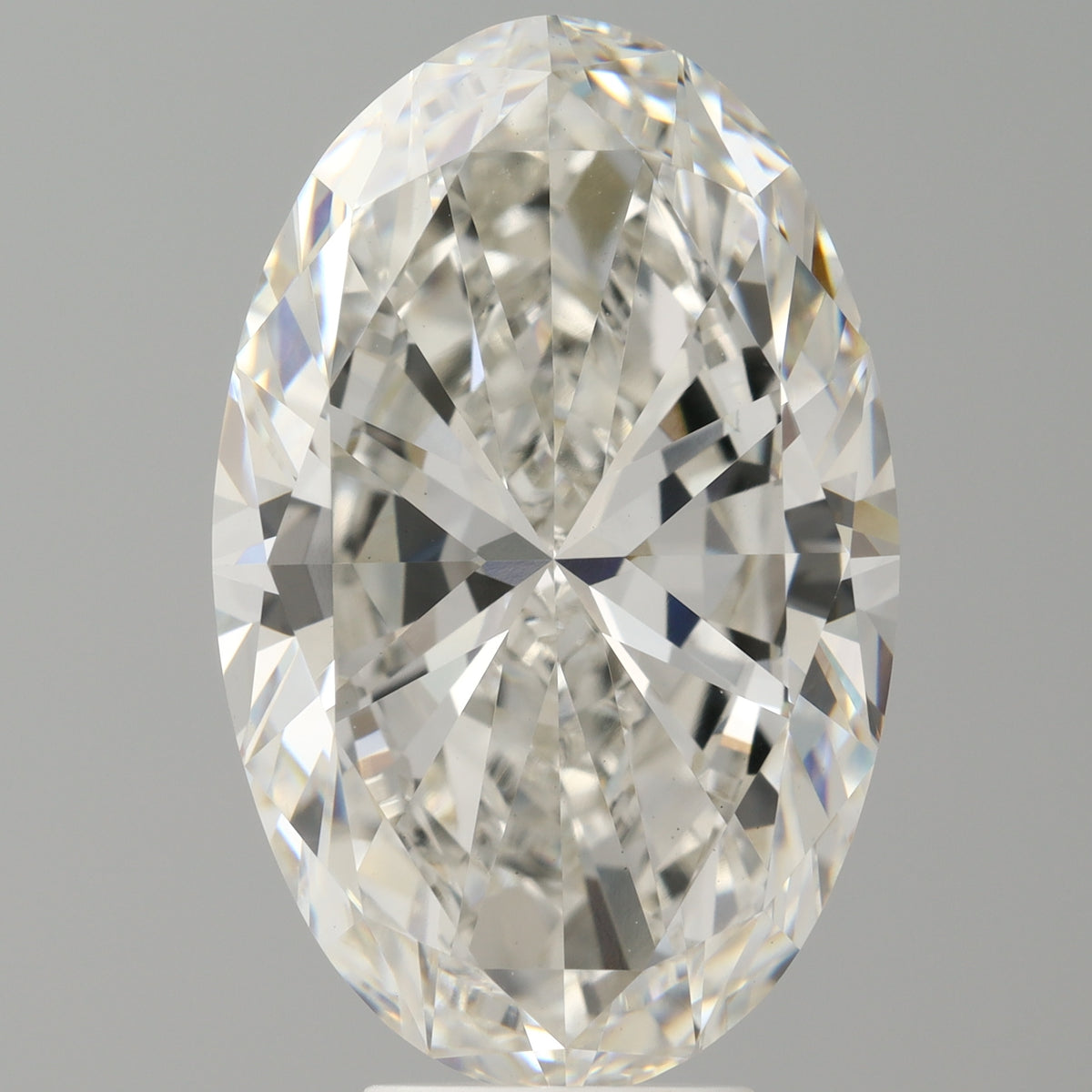 7.01 Carat Oval Shaped, Excellent Cut, F Color, VVS2 Clarity, IGI Certified Lab Grown Diamond