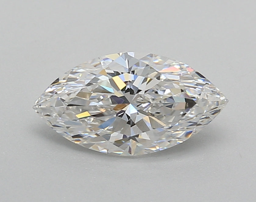 1.08 Carat Marquise Shaped, Excellent Cut, E Color, VVS2 Clarity, IGI Certified Lab Grown Diamond