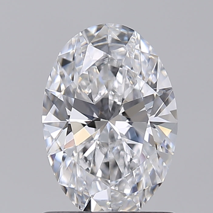 1.02 Carat Oval Shaped, Excellent Cut, D Color, VVS1 Clarity, IGI Certified Lab Grown Diamond