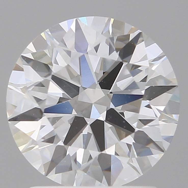 1.97 Carat Round Shaped, Excellent Cut, D Color, VS1 Clarity, IGI Certified Lab Grown Diamond