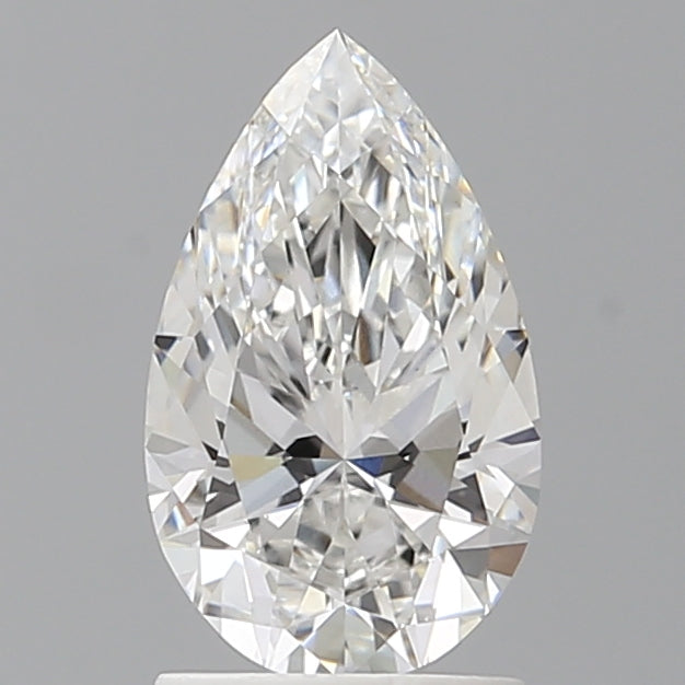1.59 Carat Pear Shaped, Ideal Cut, E Color, VS1 Clarity, IGI Certified Lab Grown Diamond