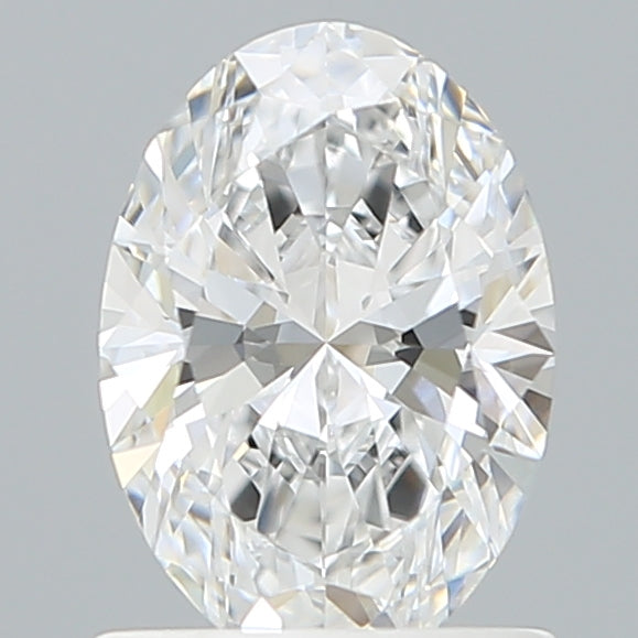 1.08 Carat Oval Shaped, Ideal Cut, D Color, VVS2 Clarity, IGI Certified Lab Grown Diamond