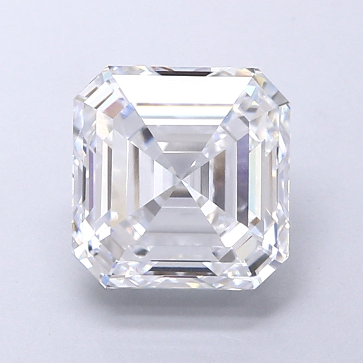 2.14 Carat Asscher Shaped, Very Good Cut, D Color, VVS1 Clarity, IGI Certified Lab Grown Diamond