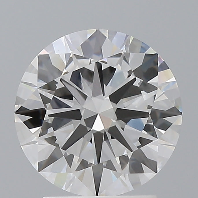 2.51 Carat Round Shaped, Excellent Cut, E Color, VVS2 Clarity, IGI Certified Lab Grown Diamond