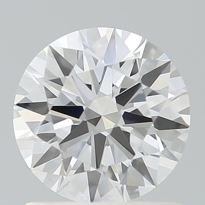 1.13 Carat Round Shaped, Ideal Cut, D Color, VVS2 Clarity, IGI Certified Lab Grown Diamond