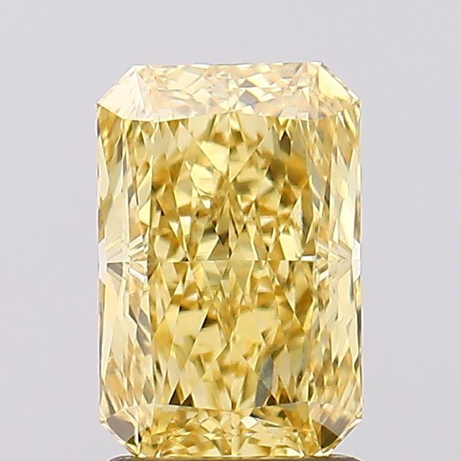 1.80 Carat Radiant Shaped, Excellent Cut, VS2 Clarity, IGI Certified Lab Grown Diamond