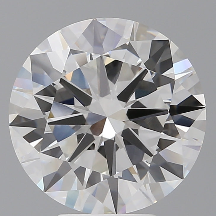 6.09 Carat Round Shaped, Excellent Cut, E Color, VVS2 Clarity, IGI Certified Lab Grown Diamond