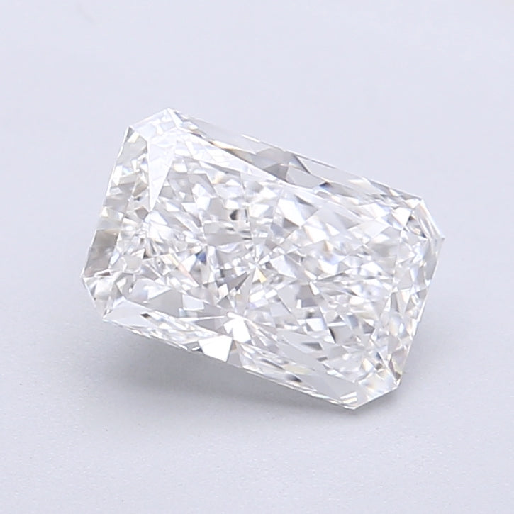 1.52 Carat Radiant Shaped, Very Good Cut, D Color, VS1 Clarity, IGI Certified Lab Grown Diamond