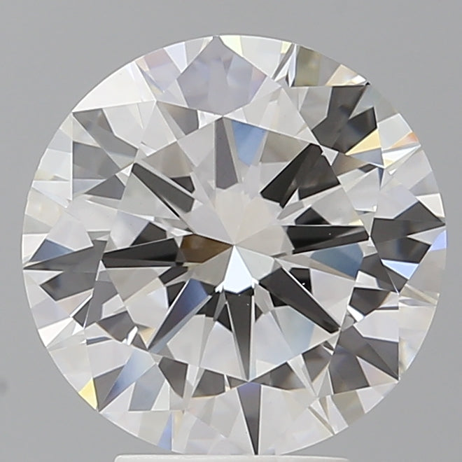4.52 Carat Round Shaped, Excellent Cut, E Color, VVS2 Clarity, IGI Certified Lab Grown Diamond