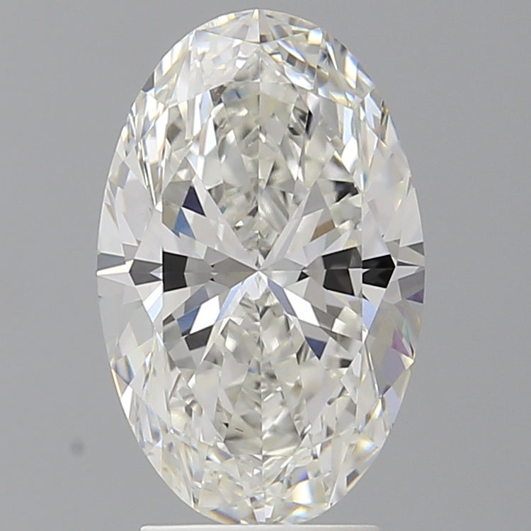 3.53 Carat Oval Shaped, Ideal Cut, F Color, VS1 Clarity, IGI Certified Lab Grown Diamond