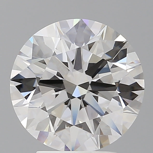 3.53 Carat Round Shaped, Ideal Cut, F Color, VVS2 Clarity, IGI Certified Lab Grown Diamond