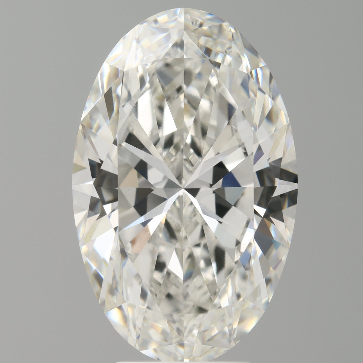 6.03 Carat Oval Shaped, Ideal Cut, F Color, VVS2 Clarity, IGI Certified Lab Grown Diamond