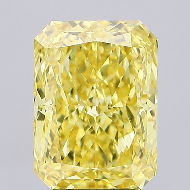 4.00 Carat Radiant Shaped, Excellent Cut, VVS2 Clarity, IGI Certified Lab Grown Diamond