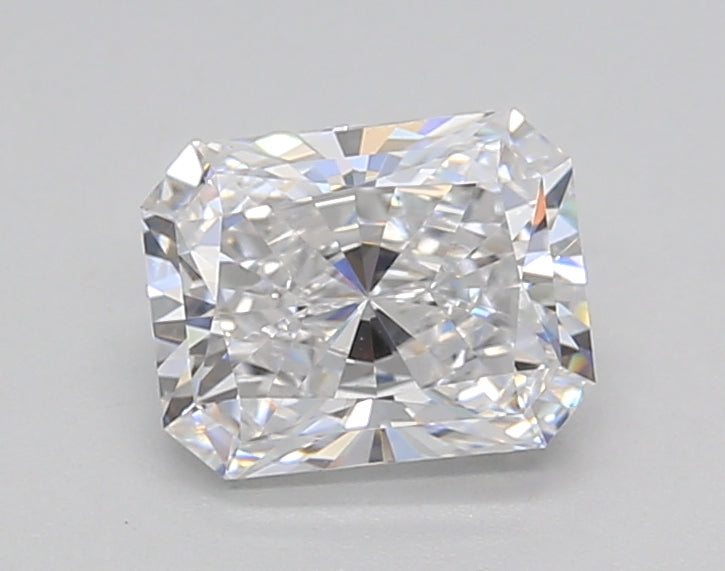 1.01 Carat Radiant Shaped, Ideal Cut, D Color, VS2 Clarity, IGI Certified Lab Grown Diamond