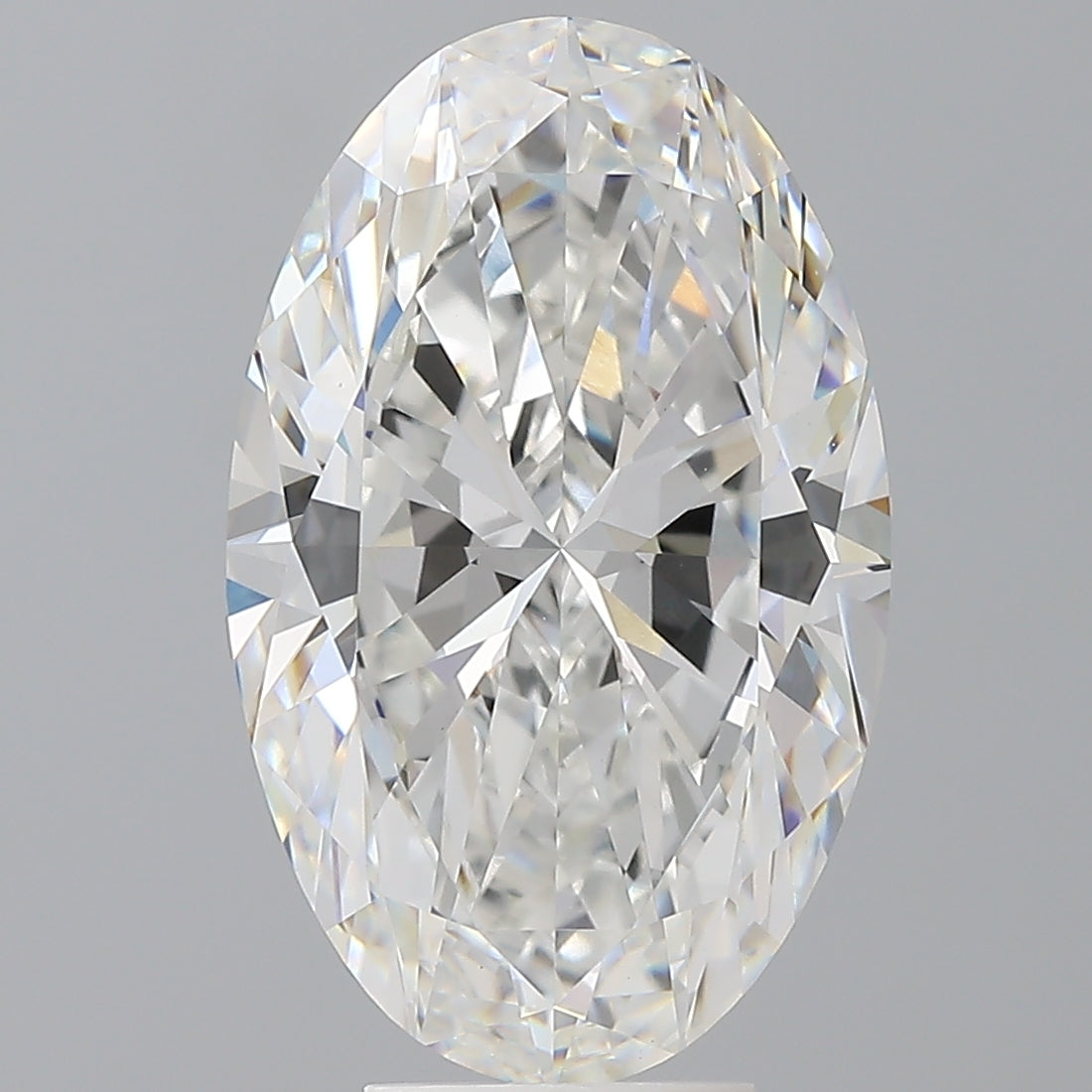 6.58 Carat Oval Shaped, Ideal Cut, E Color, VVS2 Clarity, IGI Certified Lab Grown Diamond