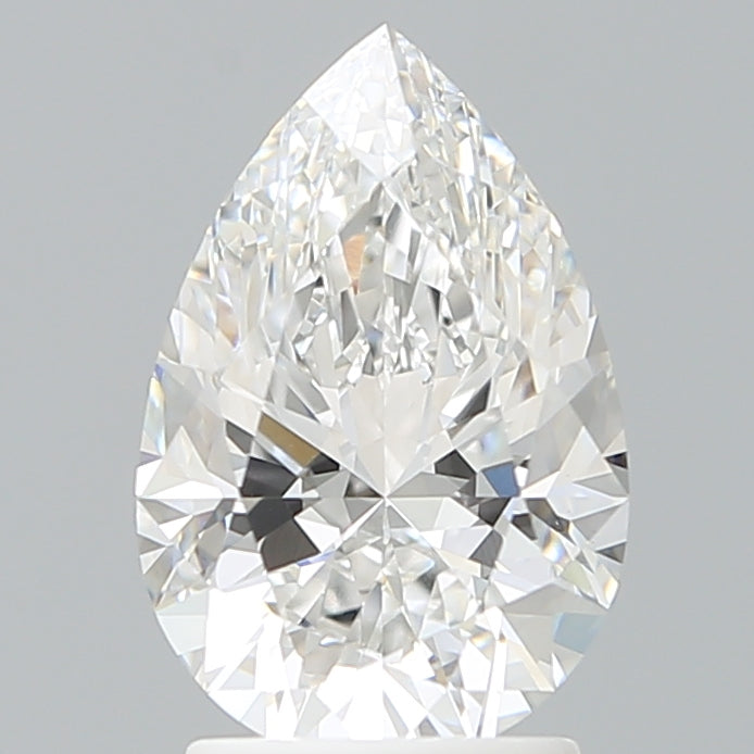 2.34 Carat Pear Shaped, Excellent Cut, E Color, VVS2 Clarity, IGI Certified Lab Grown Diamond