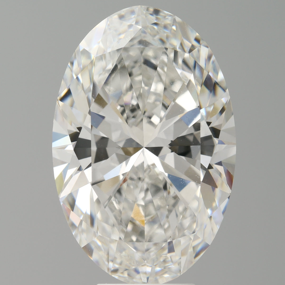 8.02 Carat Oval Shaped, Ideal Cut, F Color, VVS2 Clarity, IGI Certified Lab Grown Diamond