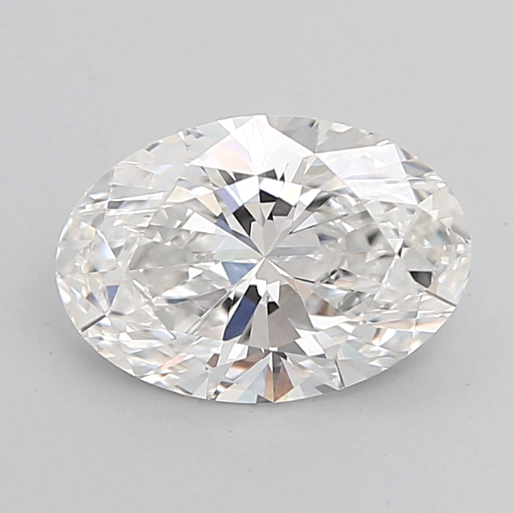 2.51 Carat Oval Shaped, Ideal Cut, E Color, VVS2 Clarity, IGI Certified Lab Grown Diamond