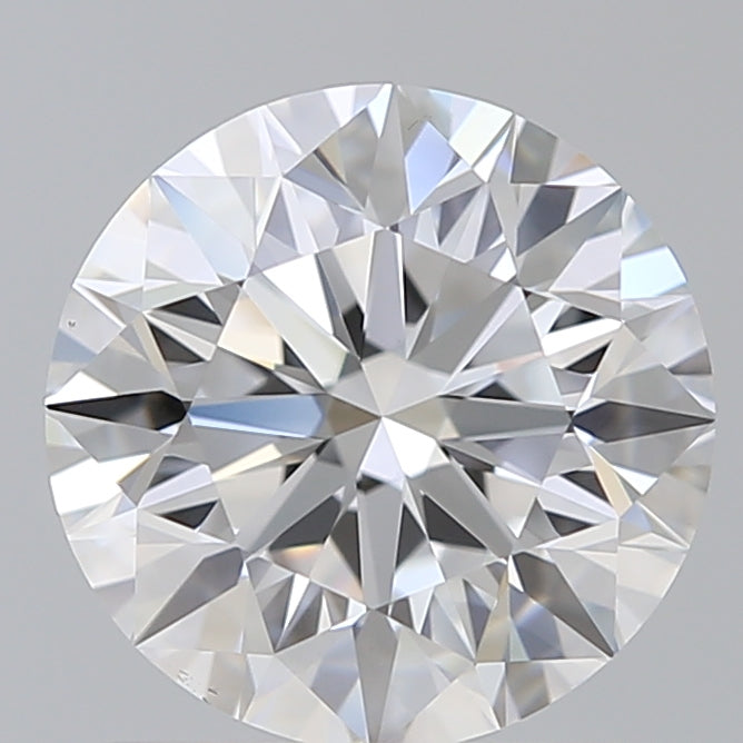 1.36 Carat Round Shaped, Excellent Cut, E Color, VS1 Clarity, IGI Certified Lab Grown Diamond