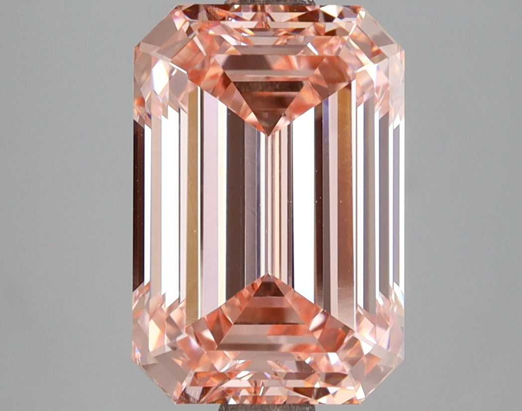 4.03 Carat Emerald Shaped, Ideal Cut, VS1 Clarity, IGI Certified Lab Grown Diamond