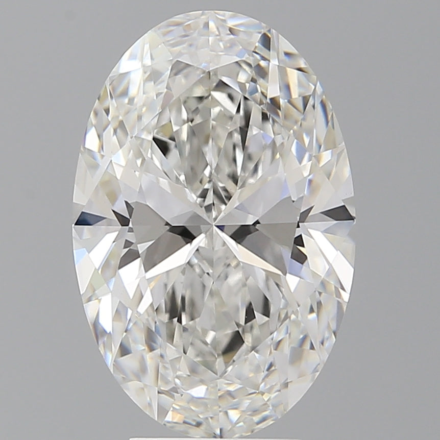 5.55 Carat Oval Shaped, Ideal Cut, F Color, VVS2 Clarity, IGI Certified Lab Grown Diamond