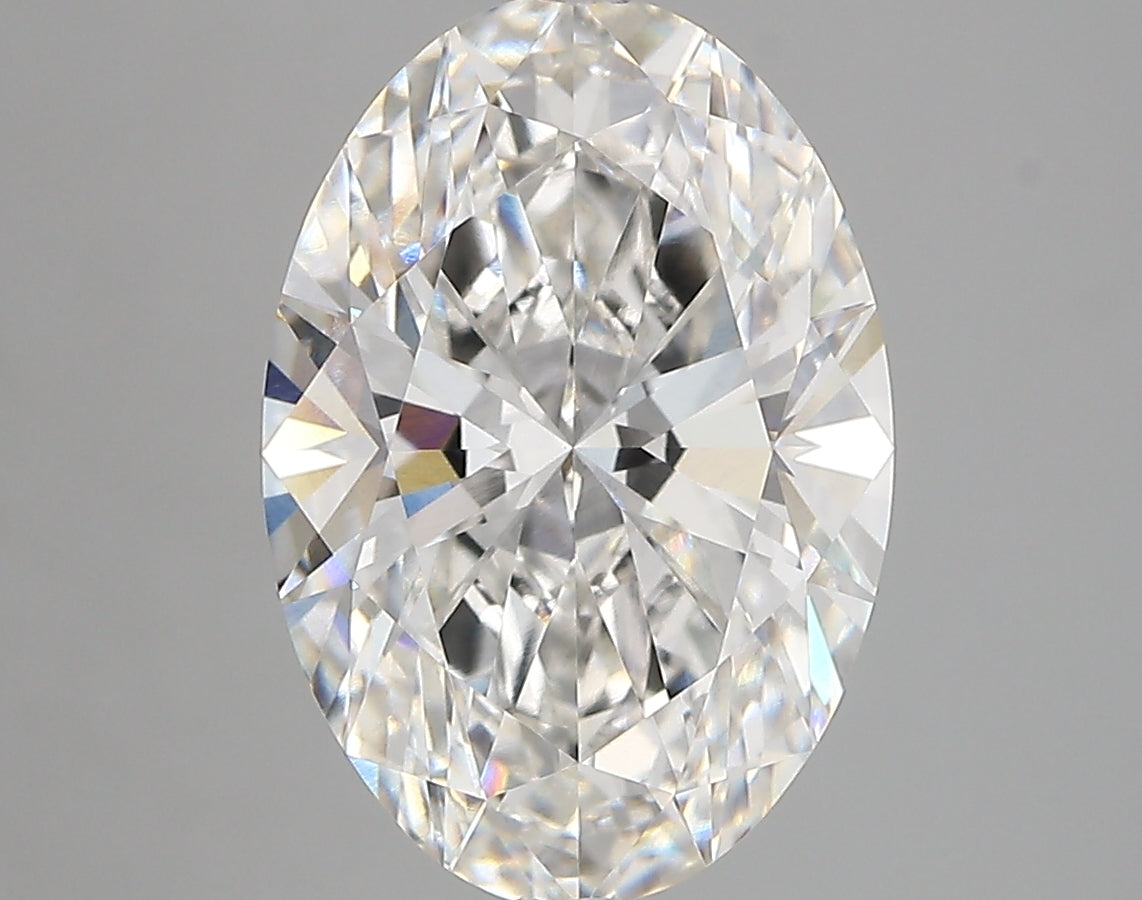 4.02 Carat Oval Shaped, Very Good Cut, F Color, VVS1 Clarity, IGI Certified Lab Grown Diamond