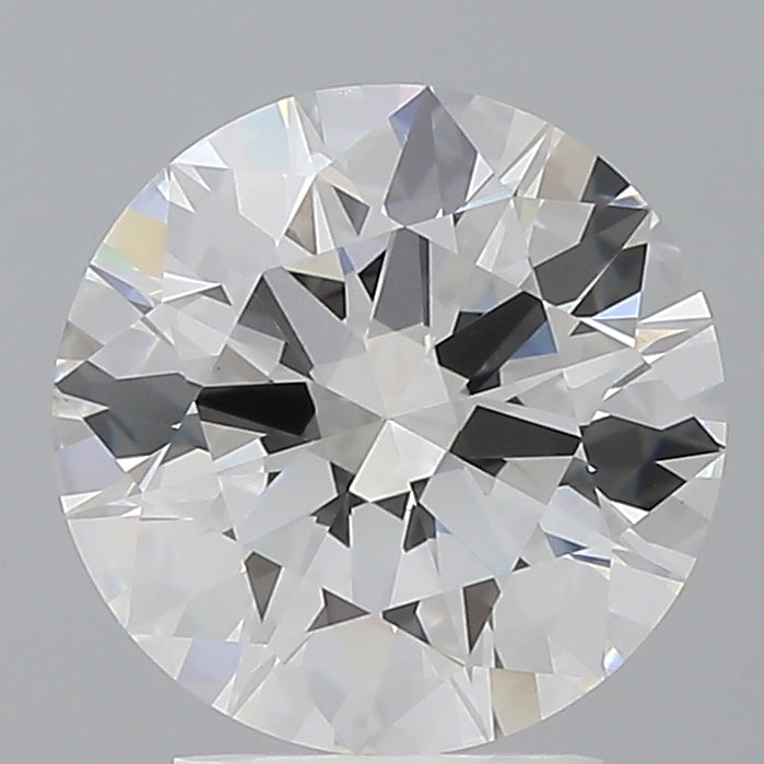 2.99 Carat Round Shaped, Excellent Cut, E Color, VS1 Clarity, IGI Certified Lab Grown Diamond
