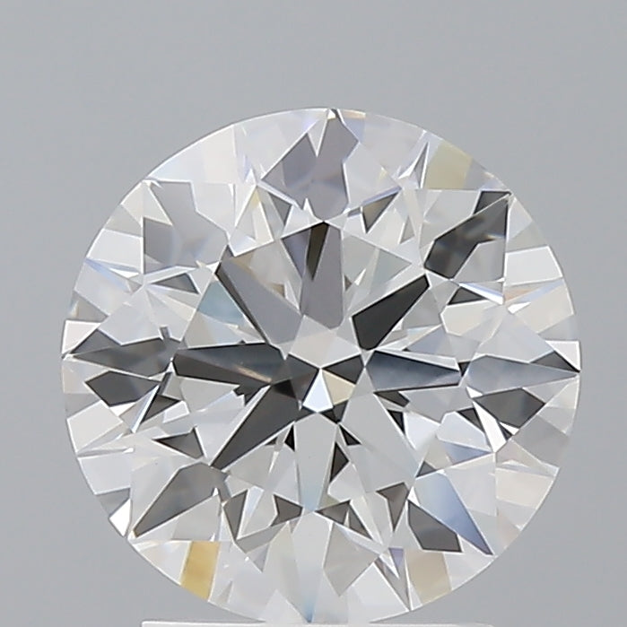 2.51 Carat Round Shaped, Ideal Cut, E Color, VVS2 Clarity, IGI Certified Lab Grown Diamond