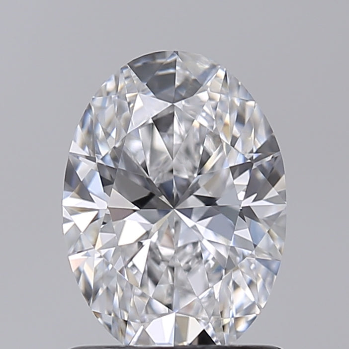 1.02 Carat Oval Shaped, Excellent Cut, D Color, VVS1 Clarity, IGI Certified Lab Grown Diamond