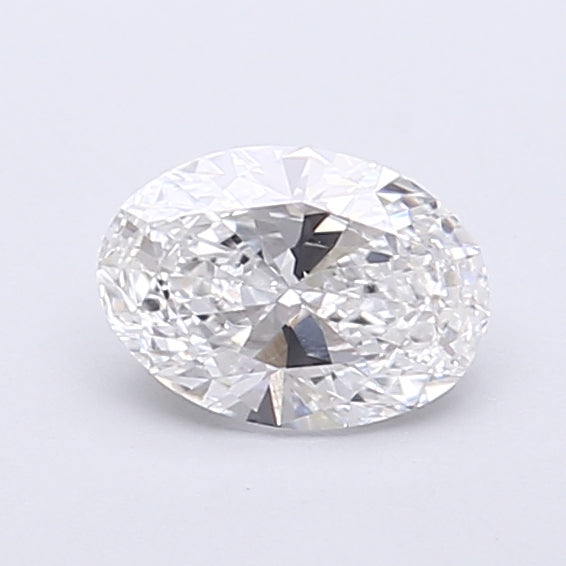 0.63 Carat Oval Shaped, Very Good Cut, D Color, VVS2 Clarity, IGI Certified Lab Grown Diamond