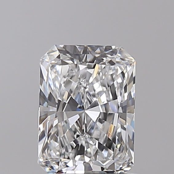 1.02 Carat Radiant Shaped, Ideal Cut, D Color, VVS1 Clarity, IGI Certified Lab Grown Diamond