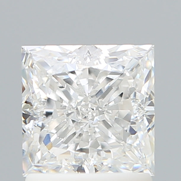 1.60 Carat Princess Shaped, Ideal Cut, E Color, VS1 Clarity, IGI Certified Lab Grown Diamond