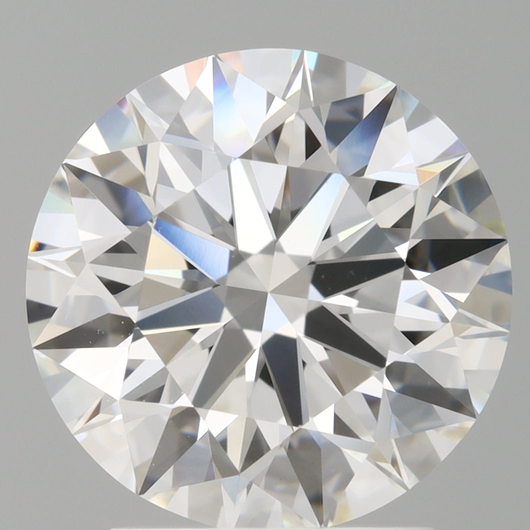 2.59 Carat Round Shaped, Ideal Cut, E Color, VVS2 Clarity, IGI Certified Lab Grown Diamond